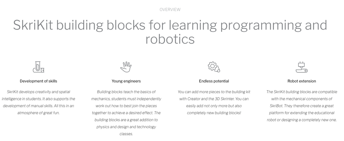 Robotics + Mechanics Basics: Educational Building Blocks
