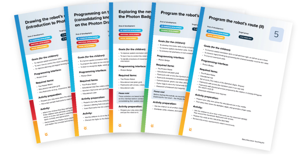 Machine Learning: Photon Early Education Teaching Kit