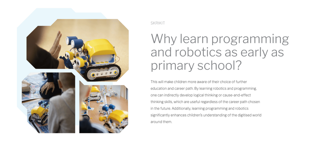 Robotics + Mechanics Basics: Educational Building Blocks