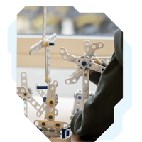 Robotics + Mechanics Basics: Educational Building Blocks