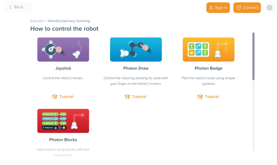 Machine Learning + Robotics : Special Educational Needs Kit