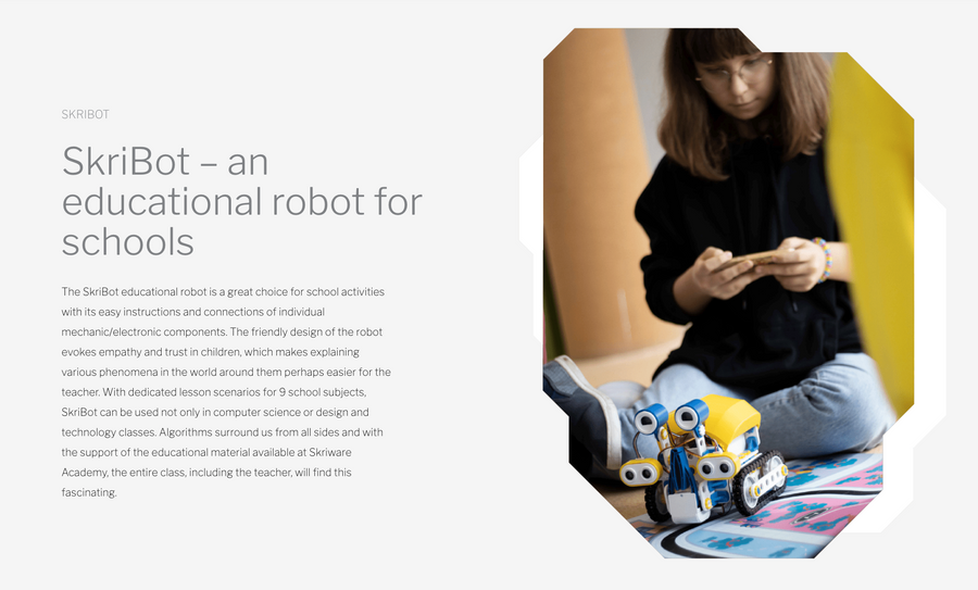 Robotics + Coding: Skribot