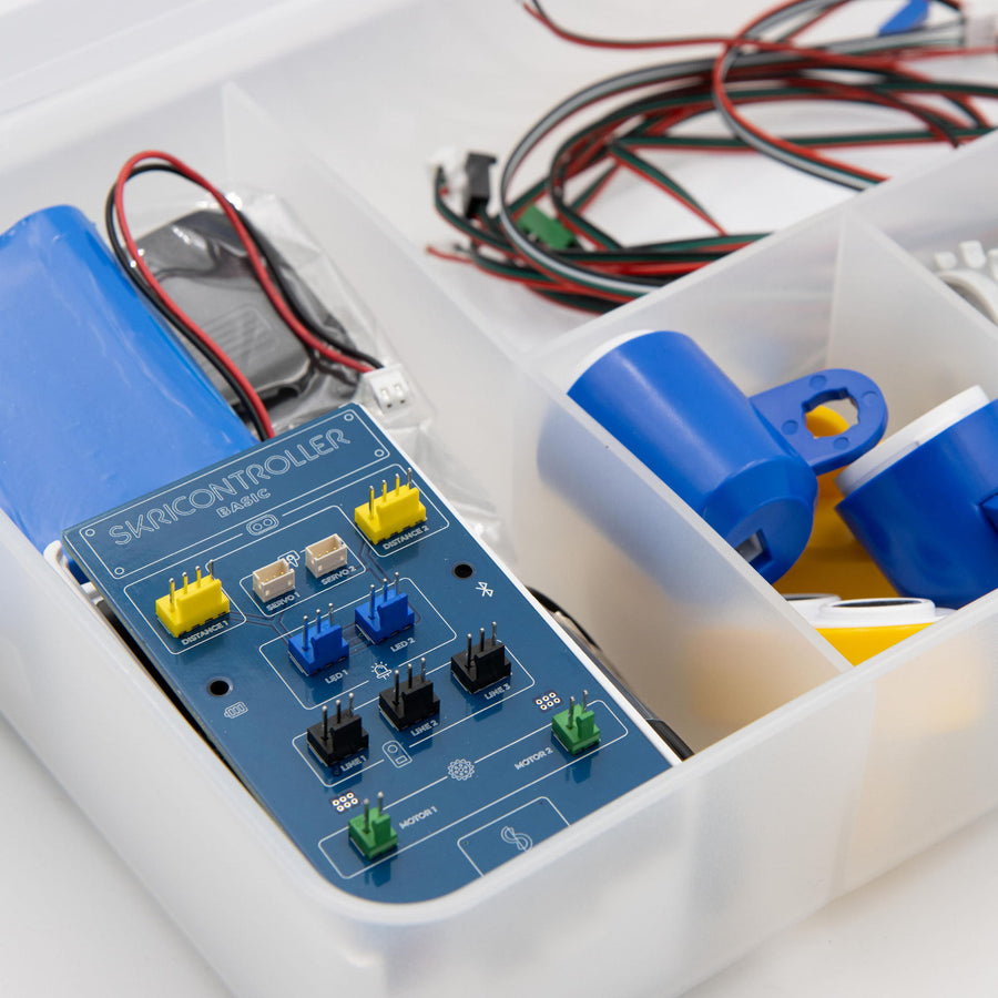 Coding + Robotics: Microcontroller SkriController Basic