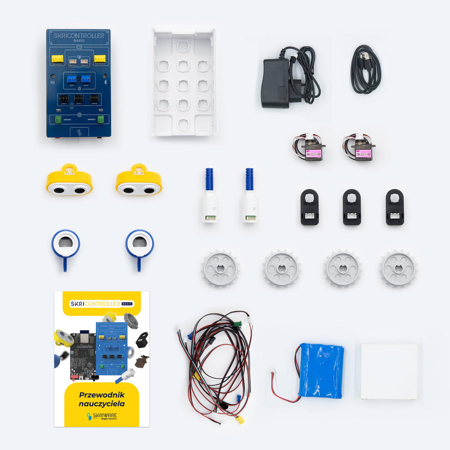 Coding + Robotics: Microcontroller SkriController Basic